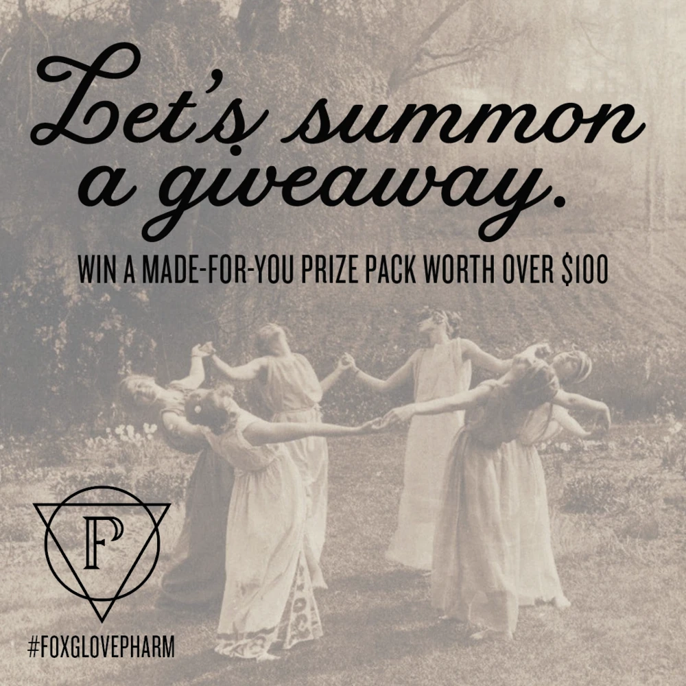 and now for the grand finale! - We’re having a giveaway! You could win over $100 worth of stuff that I’ll make just for you. All the details are on the Instagram post, and you can enter there.
