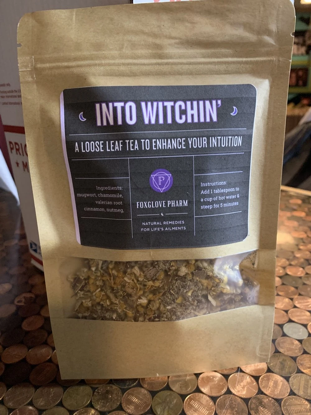 Into Witchin: intuition tea