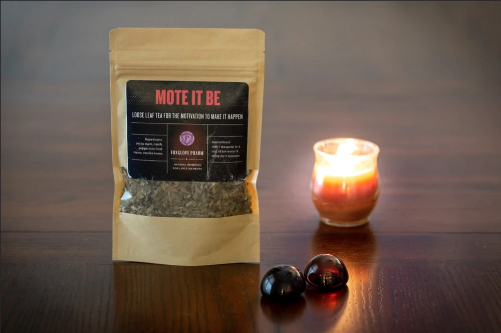 Mote it be: tea to make shit happen