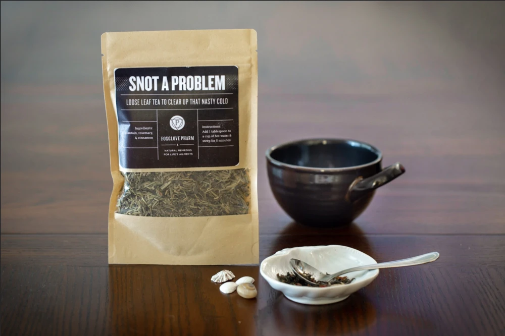 Snot a Problem: tea for that drippy nose